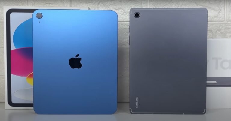 Apple iPad A16 and Samsung tab S10 Fe