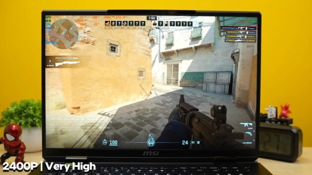 MSI Titan 18HX Ultra 9 Gaming test 3 MSI Titan 18HX Ultra 9 Gaming test