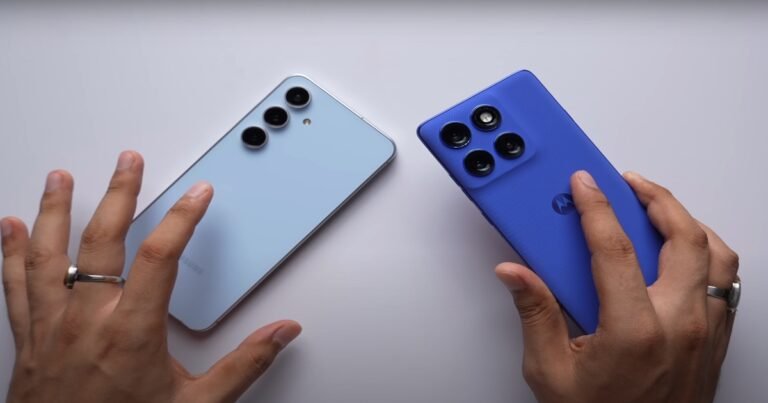 Motorola's vs samsung's ultra wide camera auto focus review