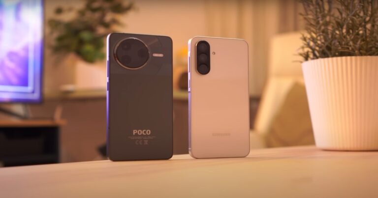 Poco F7 pro vs samsung galaxy A56 compare