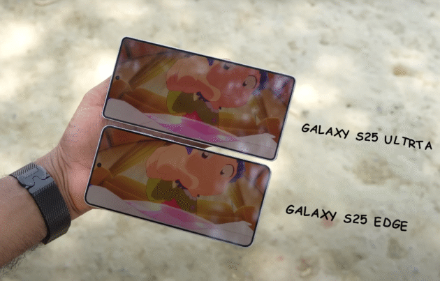 We talk about the display of both the smartphones