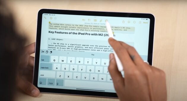 iPad Air M2 Gaming Test 1 iPad Air M2 pencil test