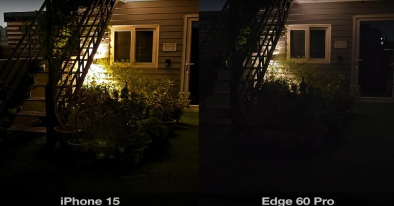 iPhone 15 And Motorola Edge 60 Pro Camera Test