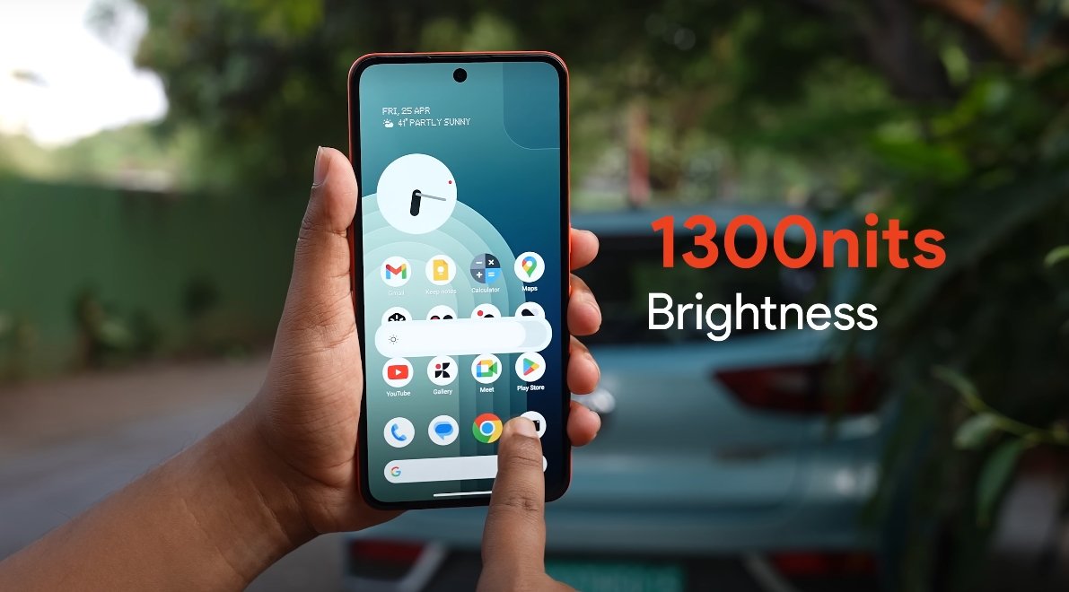CMF Phone 2 1300 nits brightness