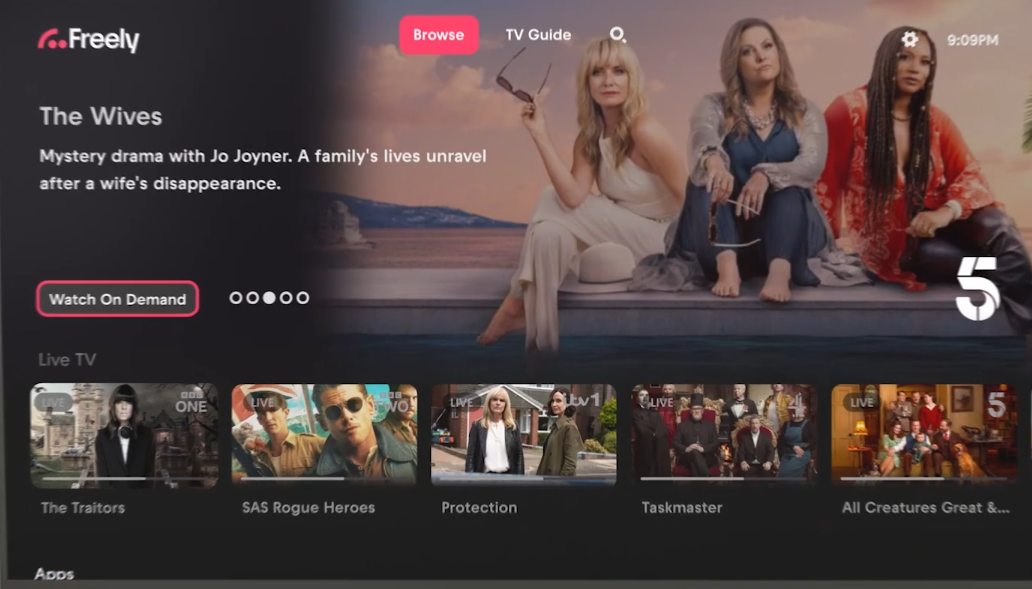 Free TV revolution New UK service adds movies, sports and kids’ shows