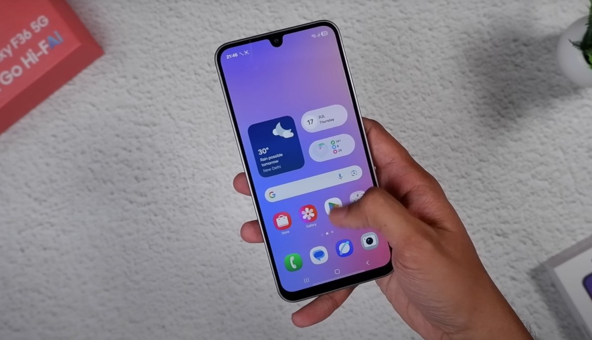 Galaxy F36 5G Is Perfect For Media