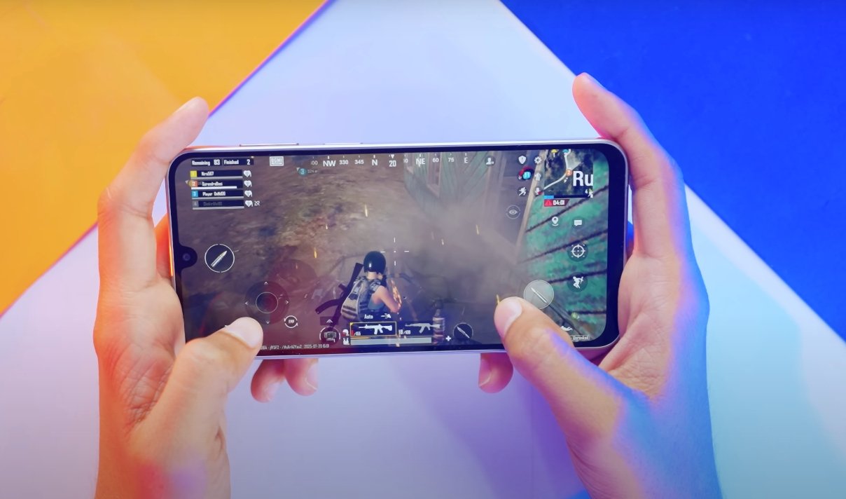 Galaxy F36 5G game play