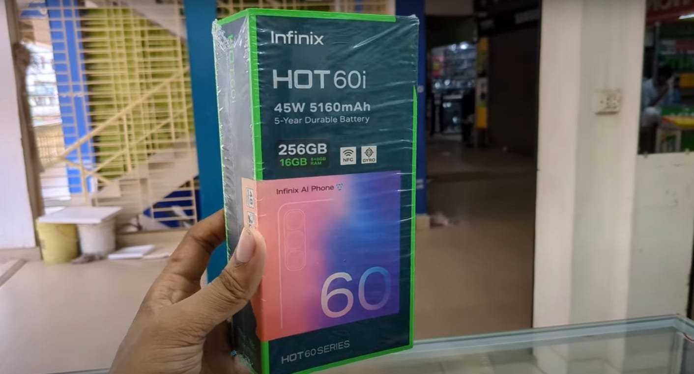 Infinix Hot 60i 5G Box