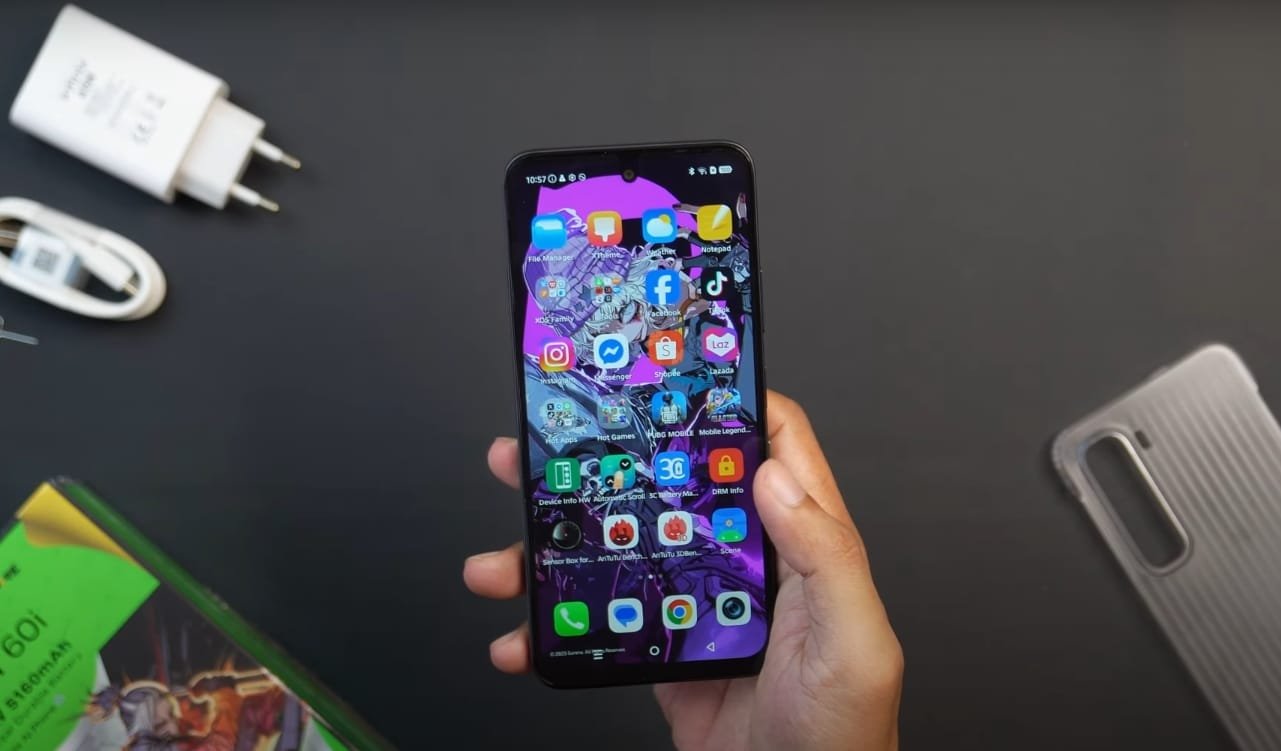 Infinix Hot 60i 5G front
