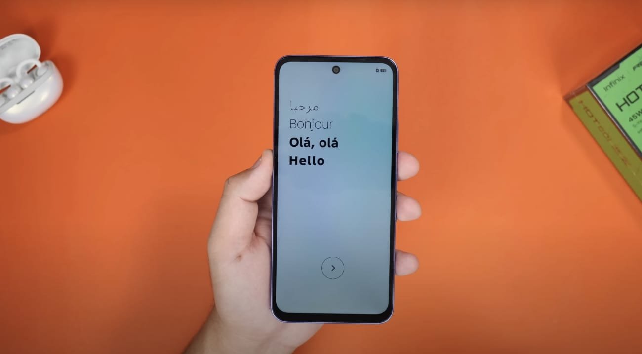 Infinix Hot 60i 5G screen