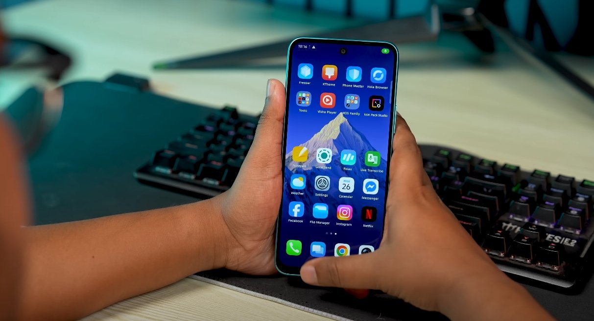 Infinix Note 50x 5G UI