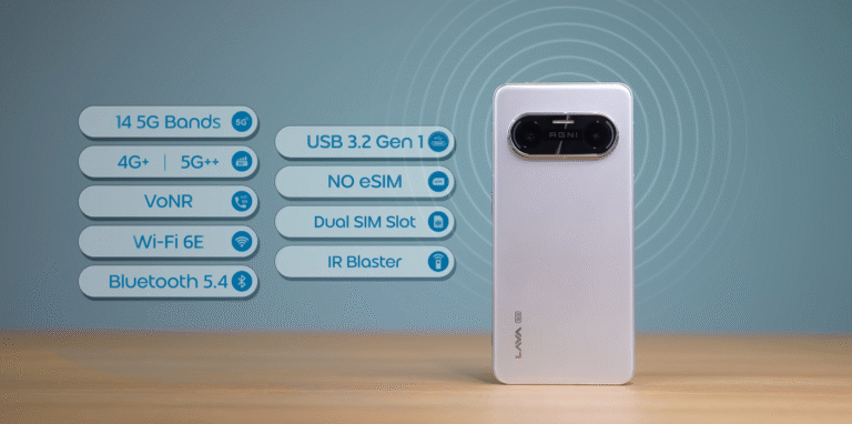 LAVA Agni 4 display colours and viewing angles tested