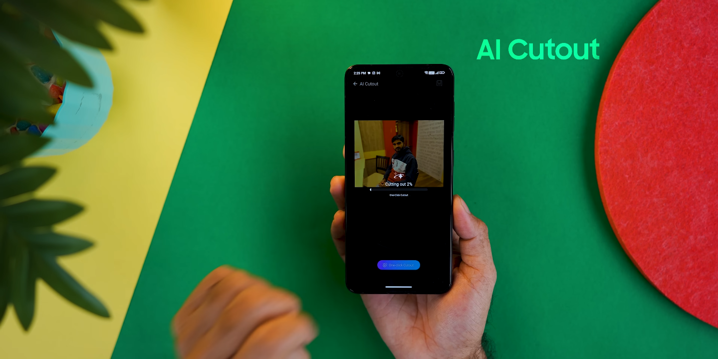 LAVA Agni 4 display quality tested under bright light 2 LAVA Agni 4 display quality tested under bright light