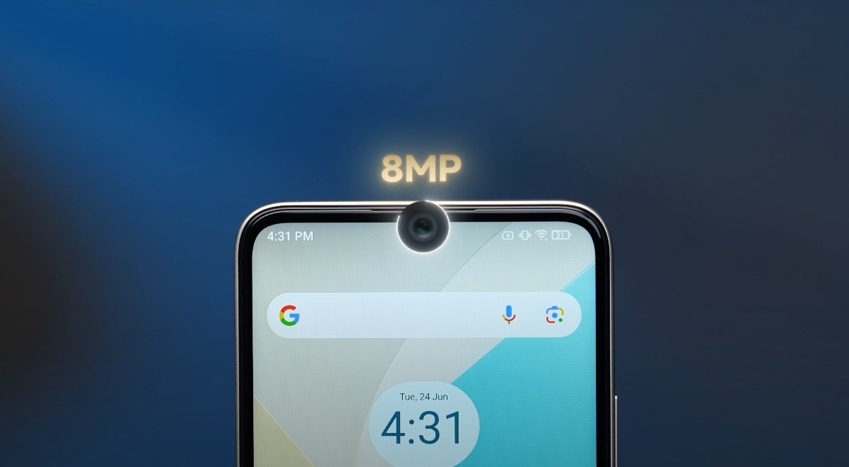 Lava Storm Play 5G front camera
