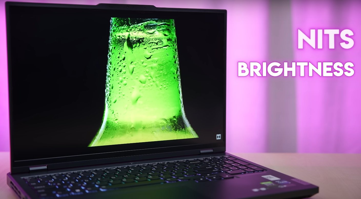 Lenovo Legion 5i Pro brightness