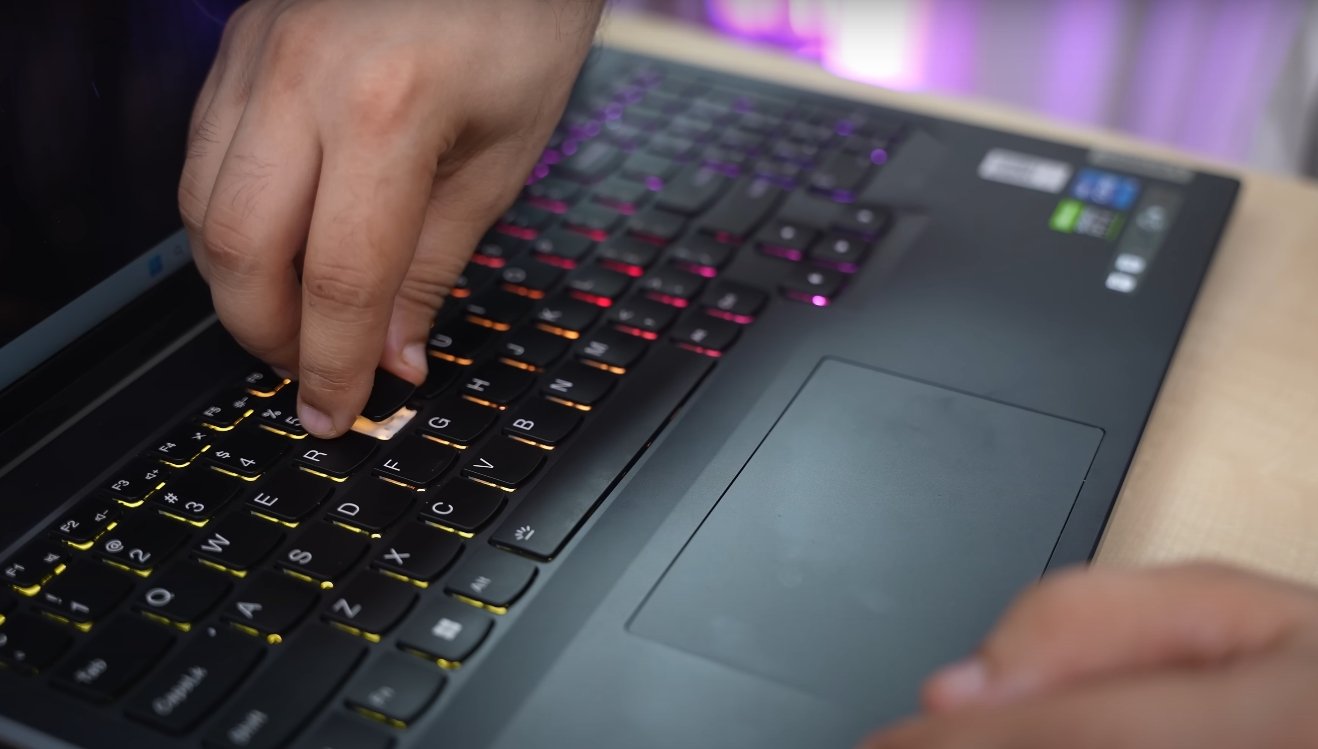 Lenovo Legion 5i Pro Gamers keybord