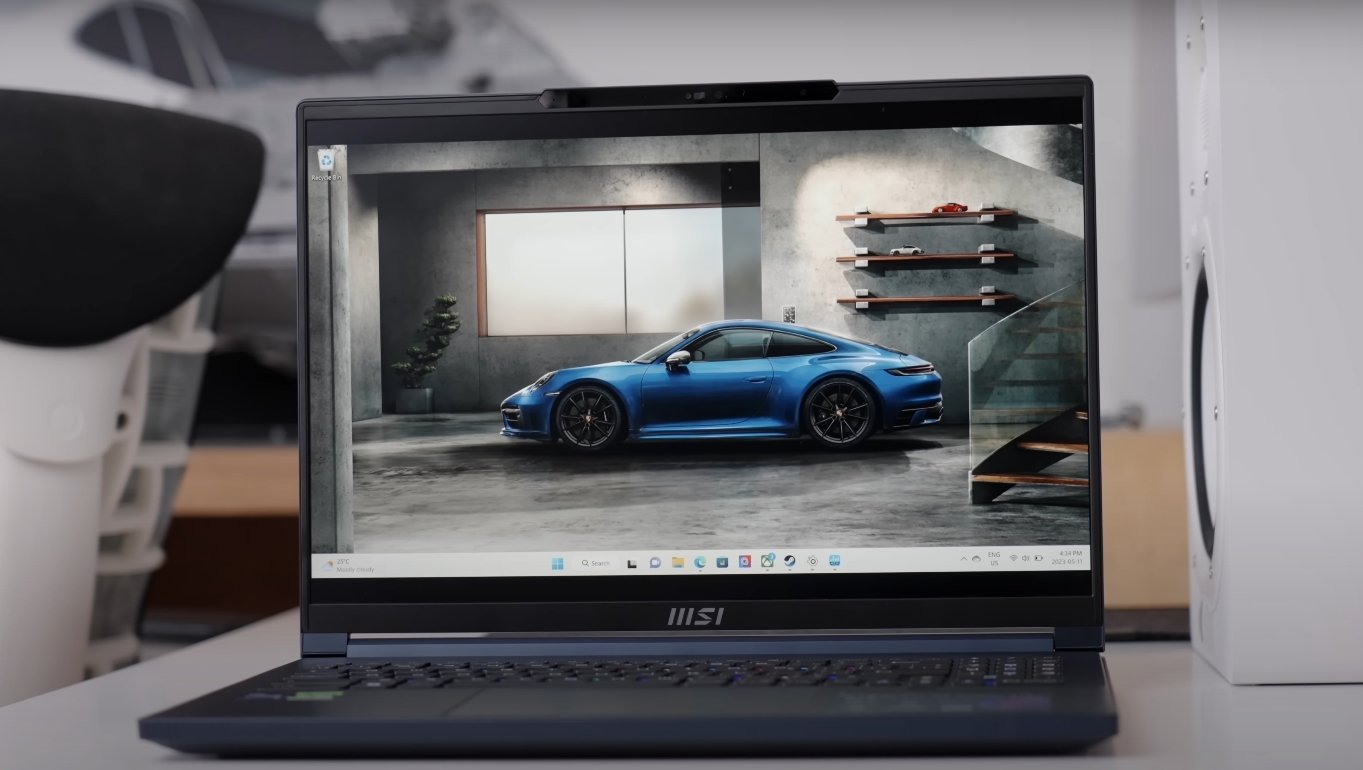MSI Stealth 16 Mercedes AMG Gaming Laptop Battery Life, Display & Audio Review 1 MSI has provided features of OLD burning in its MSI Center software