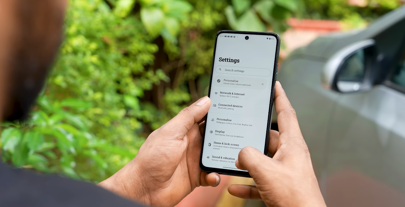 Moto G67 Power hands-on smooth display and solid build