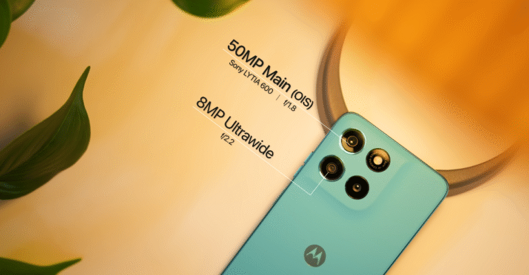 Moto G67 Power selfie camera quality detailed
