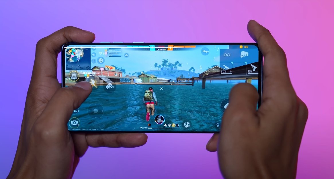 Moto G96 5G FREE FIRE Game play