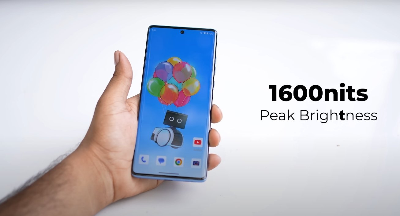 Moto G96 5G 1600 nits peak brightness