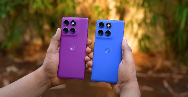 Motorola Edge 70 color options and design finish leaks