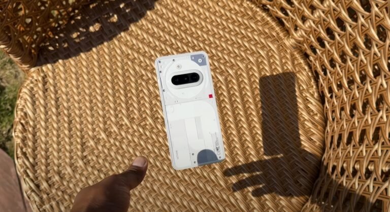 Nothing Phone 3A Lite first look shows clean minimalist style