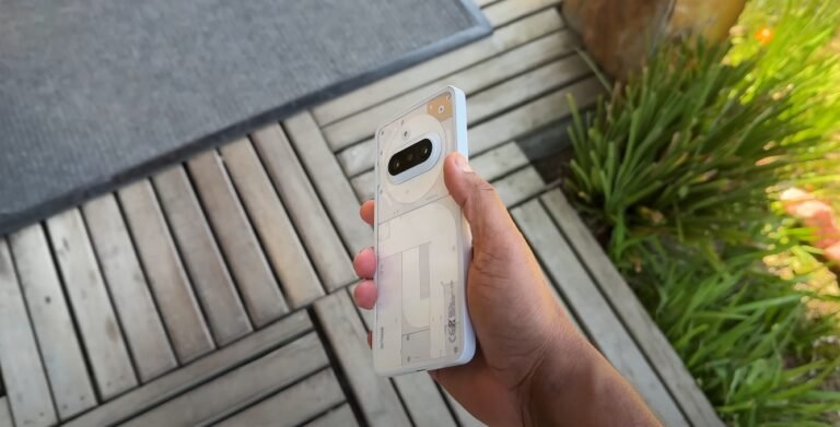 Nothing Phone 3A Lite refresh rate and touch response test