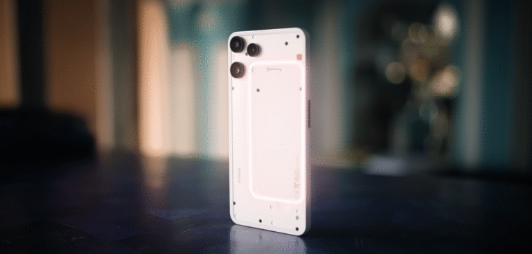 Nothing Phone (3a) Lite design deep dive transparent back and Glyph LED