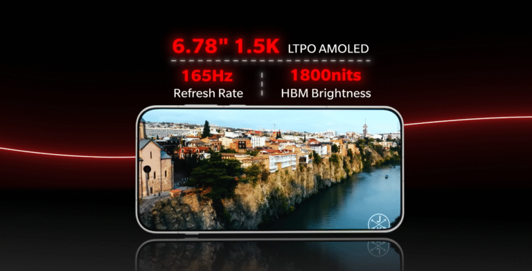 OnePlus 15 display revealed: 6.78″ 1.5K 165Hz screen in flagship league