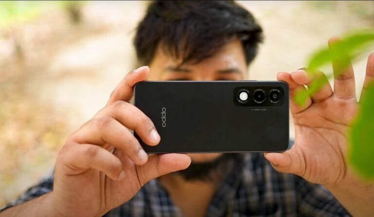 Oppo K13x 5G Camera Capturing photo With AI