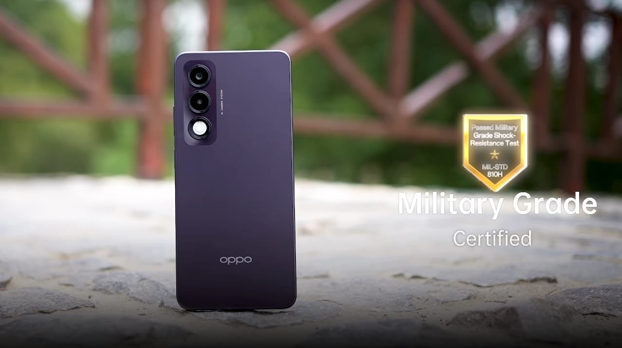 Oppo K13x 5G military grade certified