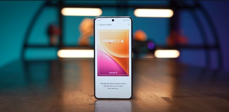 OriginOS 6 app drawer and home layout updates