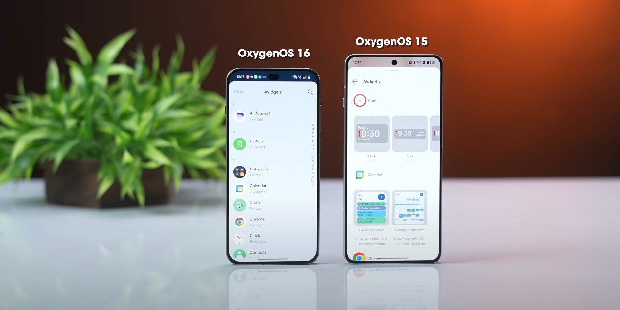 OxygenOS 16 gestures and quick settings redesign