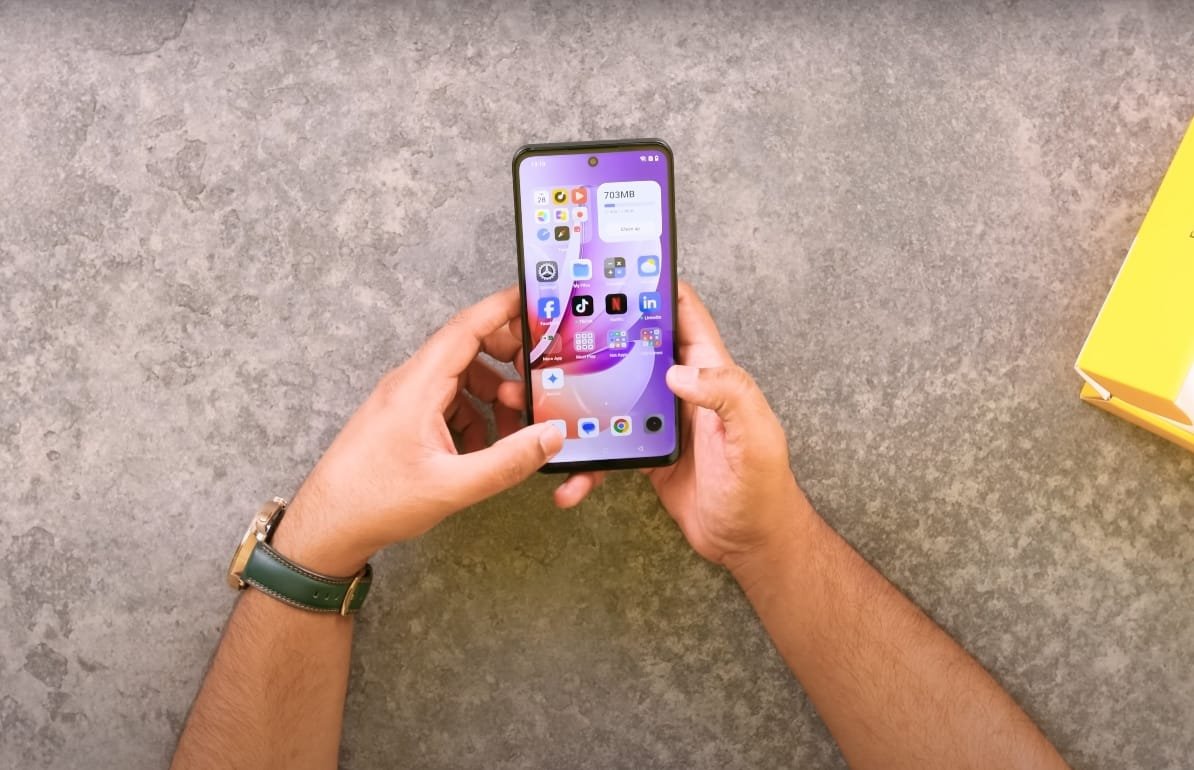 Realme C71 Australia Price and Availability screen