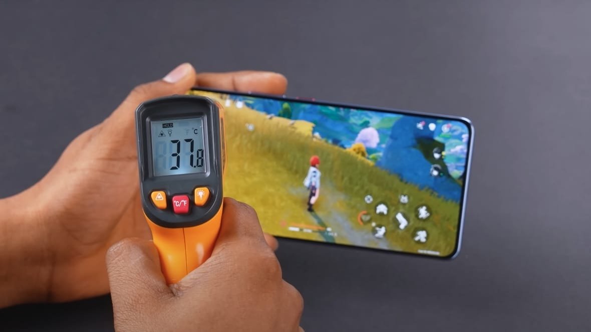 Realme GT 7 Dream Edition tempature