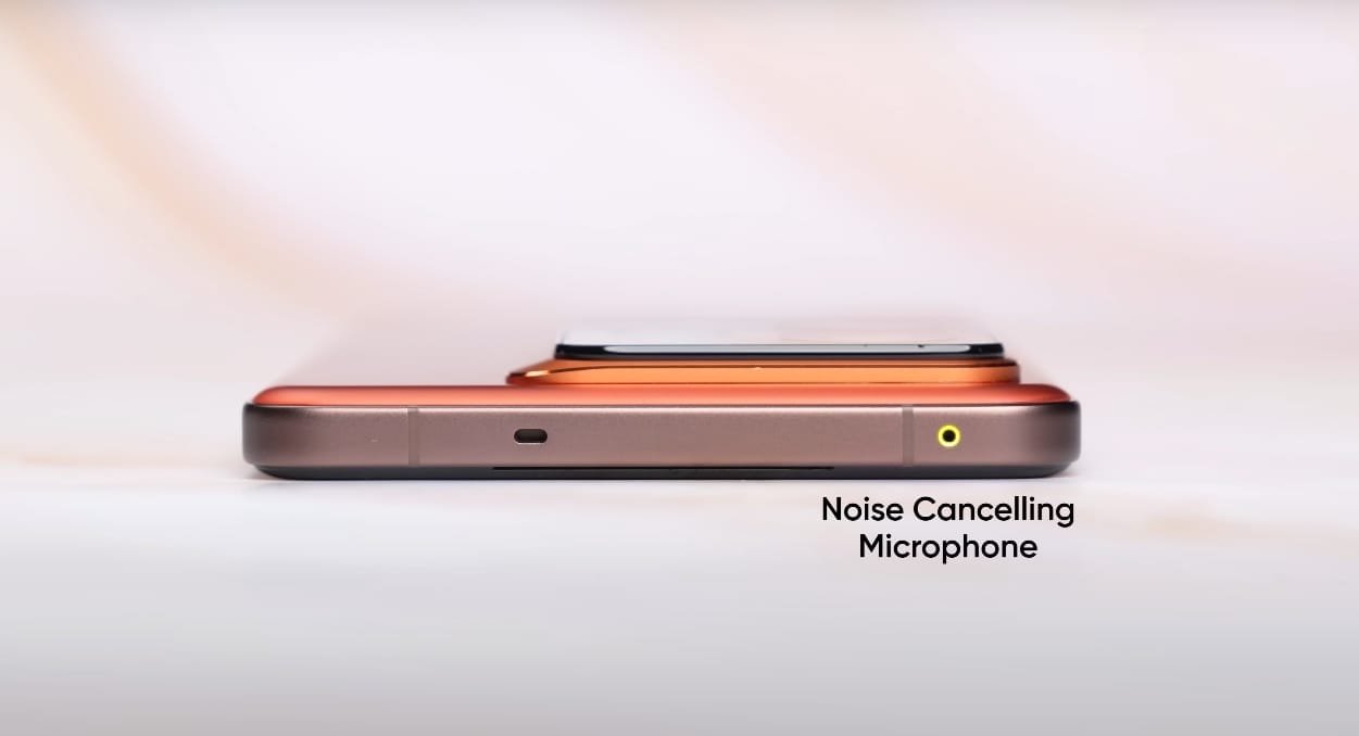 Realme GT 7 Pro noice cancelation port