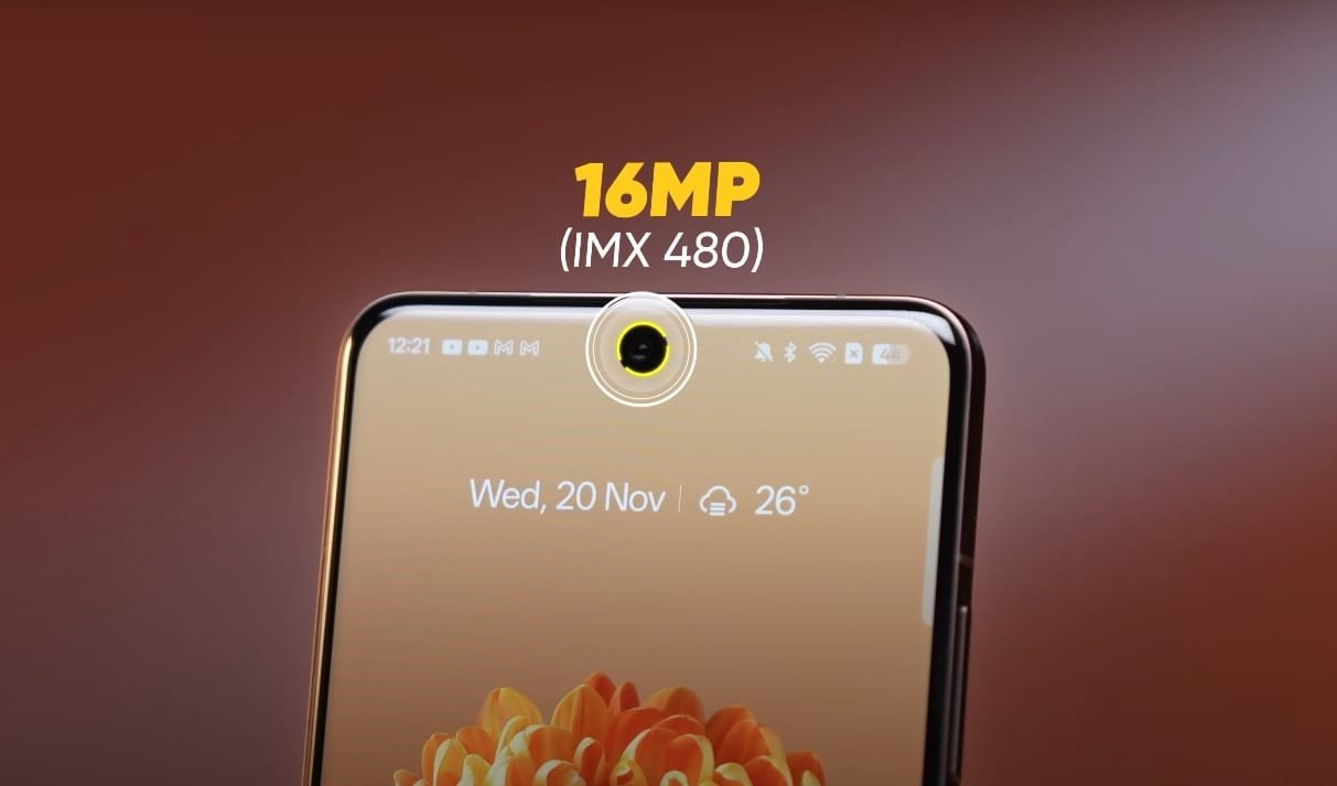 Realme GT 7 Pro Front Camera 