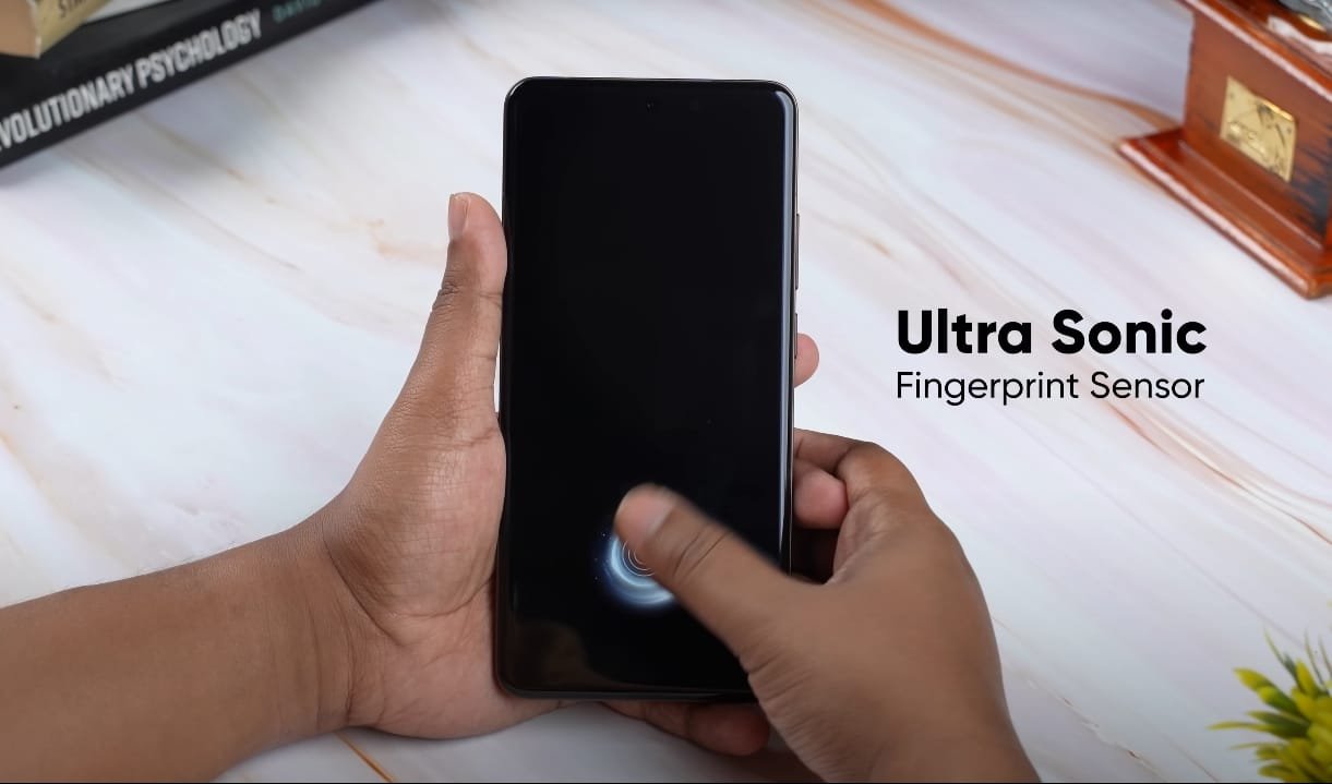 Realme GT 7 Pro finger print sensor