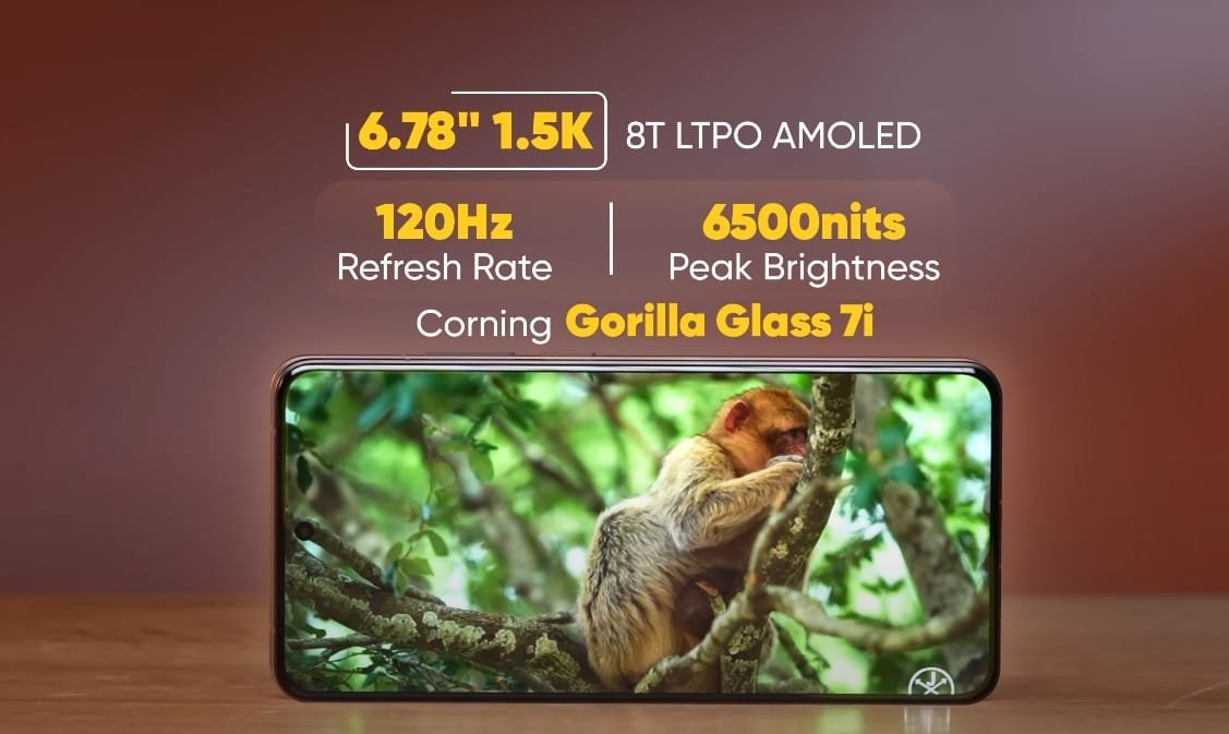 Realme GT 7 Pro big display