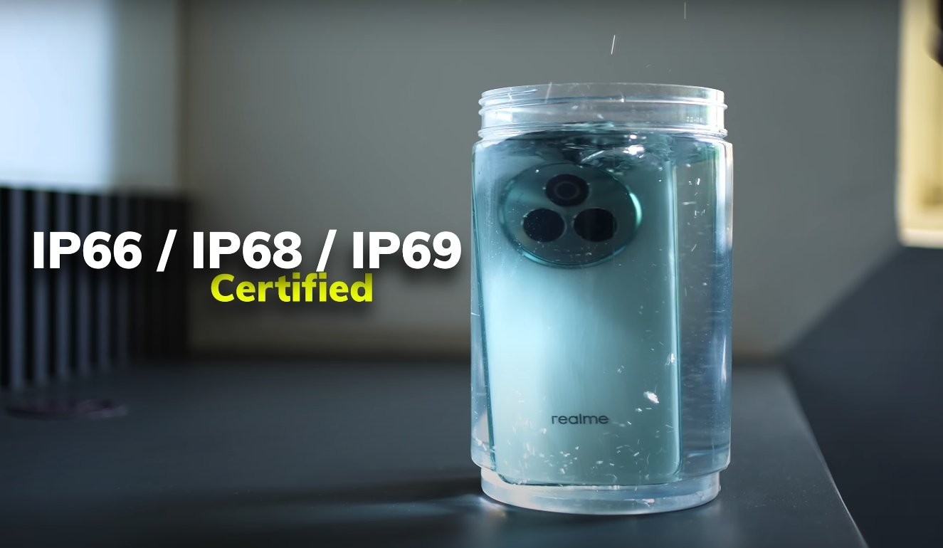 Realme P3 Pro ip rating