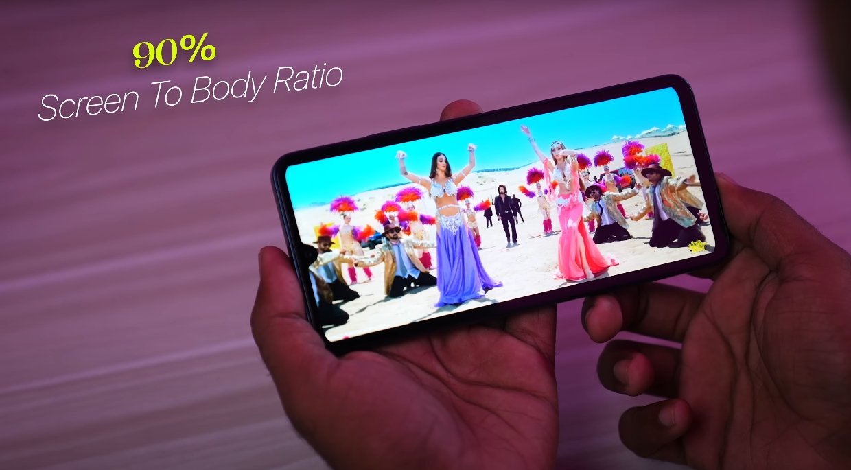 Redmi 14C 5G screen to body ratio