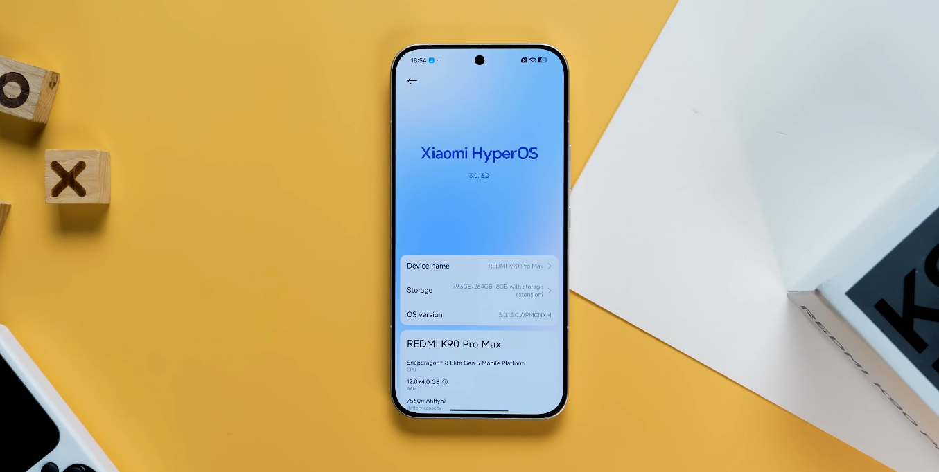 Redmi K90 Pro Max battery life confirmed at huge 7,560 mAh — real-world results