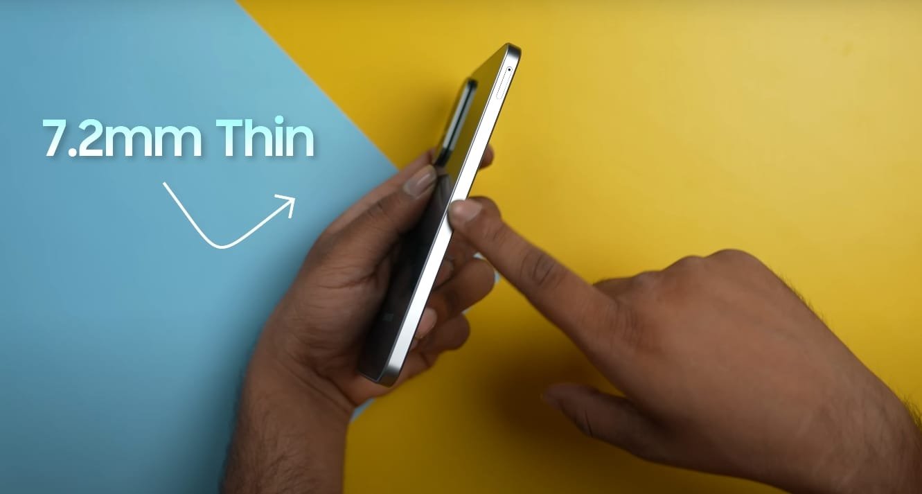 Samsung Galaxy F56 thickness
