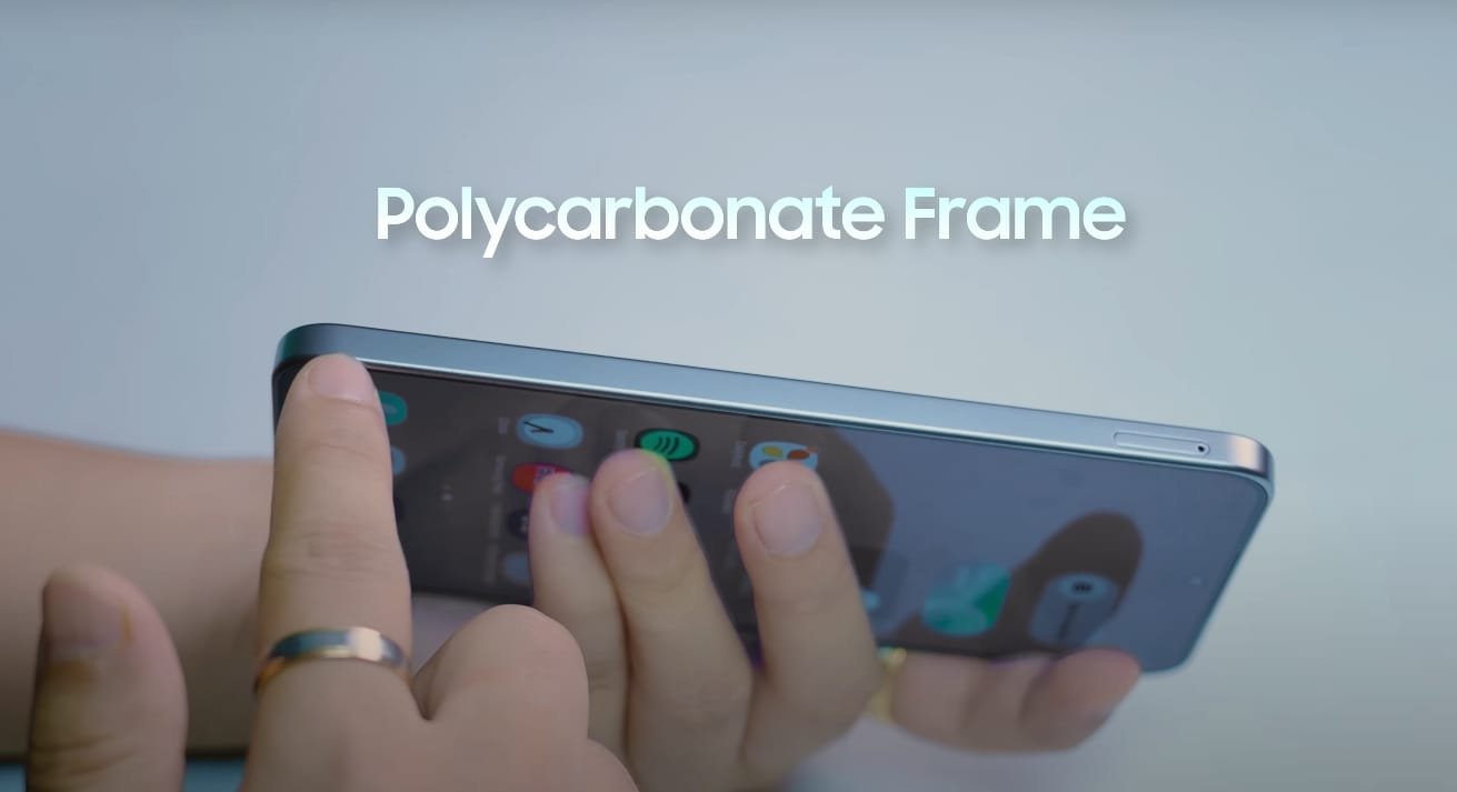 Samsung Galaxy F56 polycarbonate frame