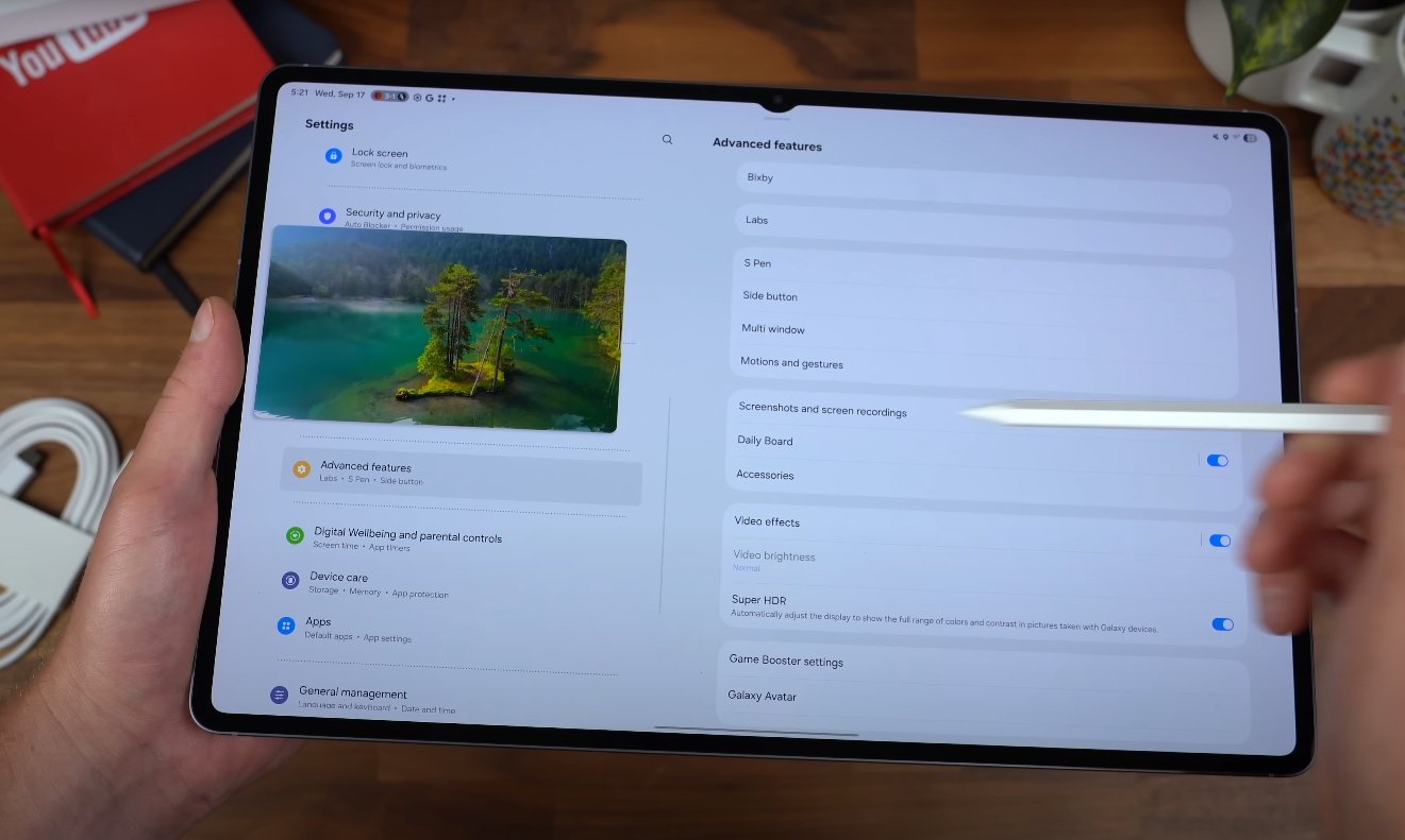 Samsung Galaxy Tab S11 Ultra Display Review for USA