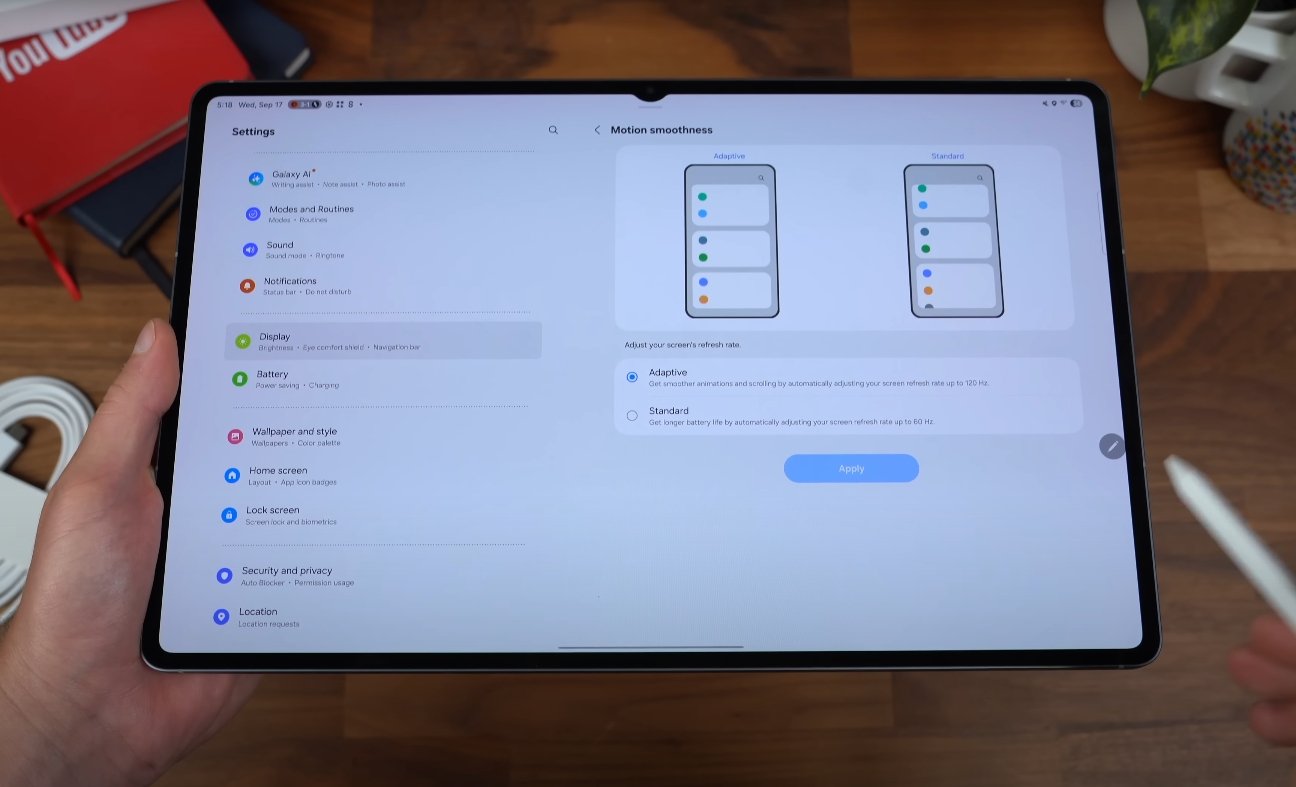 Samsung Galaxy Tab S11 Ultra Performance Benchmark