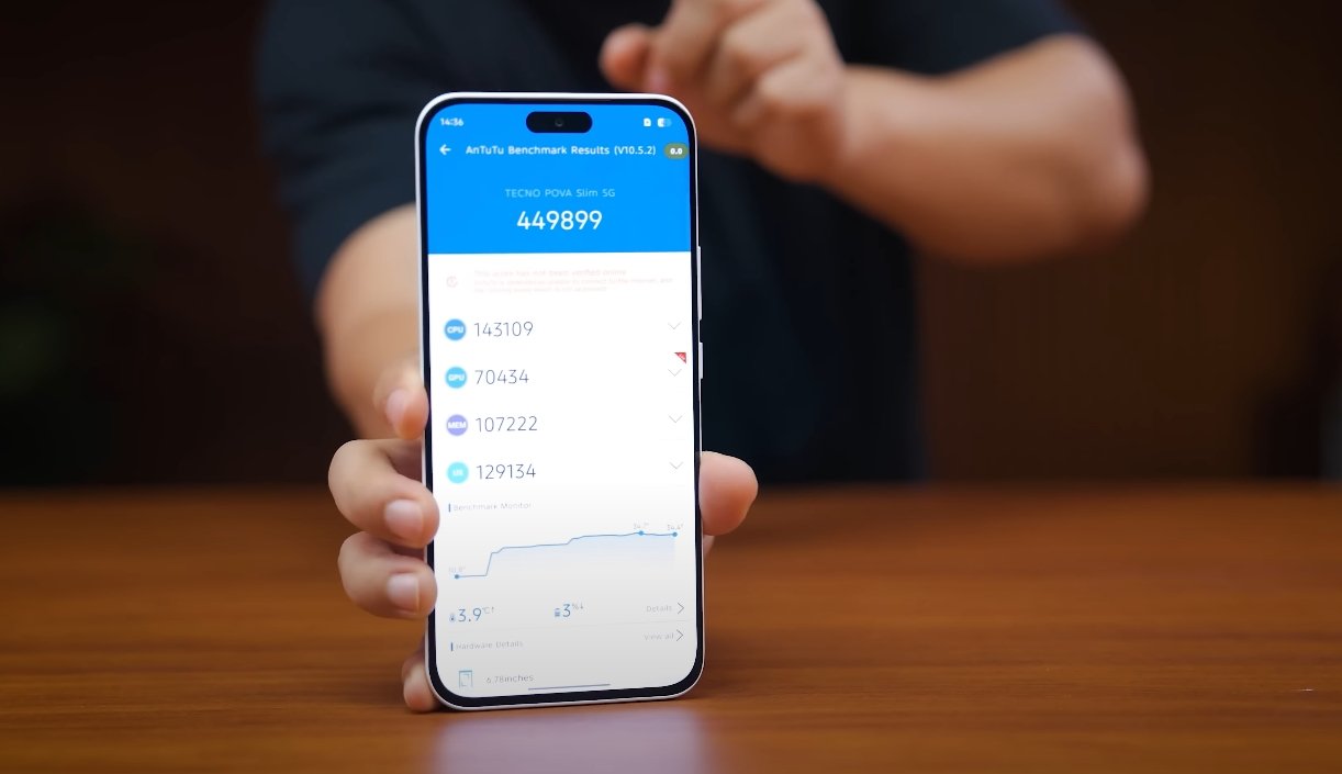 Tecno POVA Slim Software Update