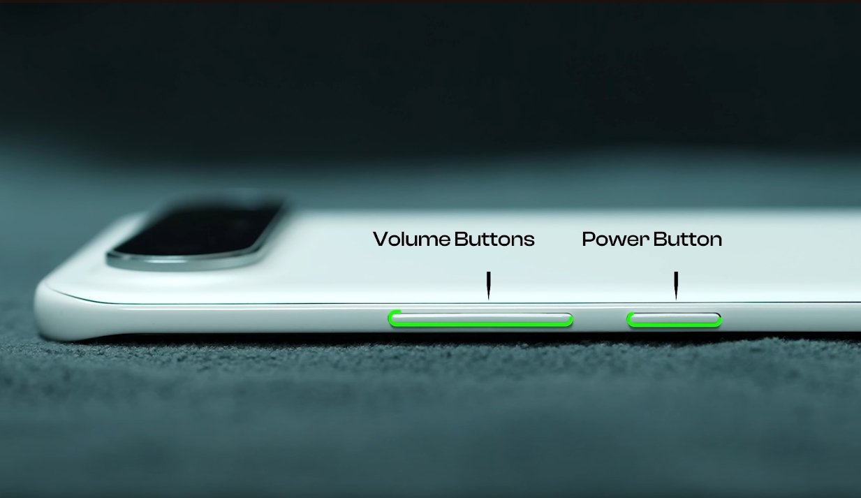 Tecno POVA Slim buttons