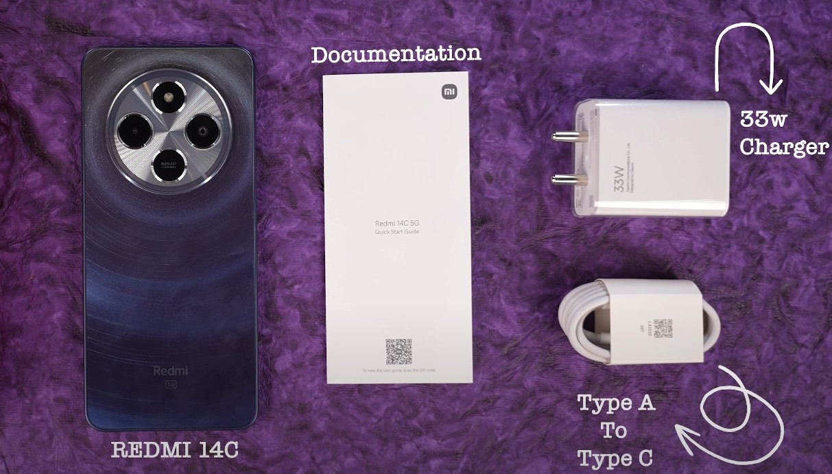 You Get Inside the Box With Redmi 14C 5G